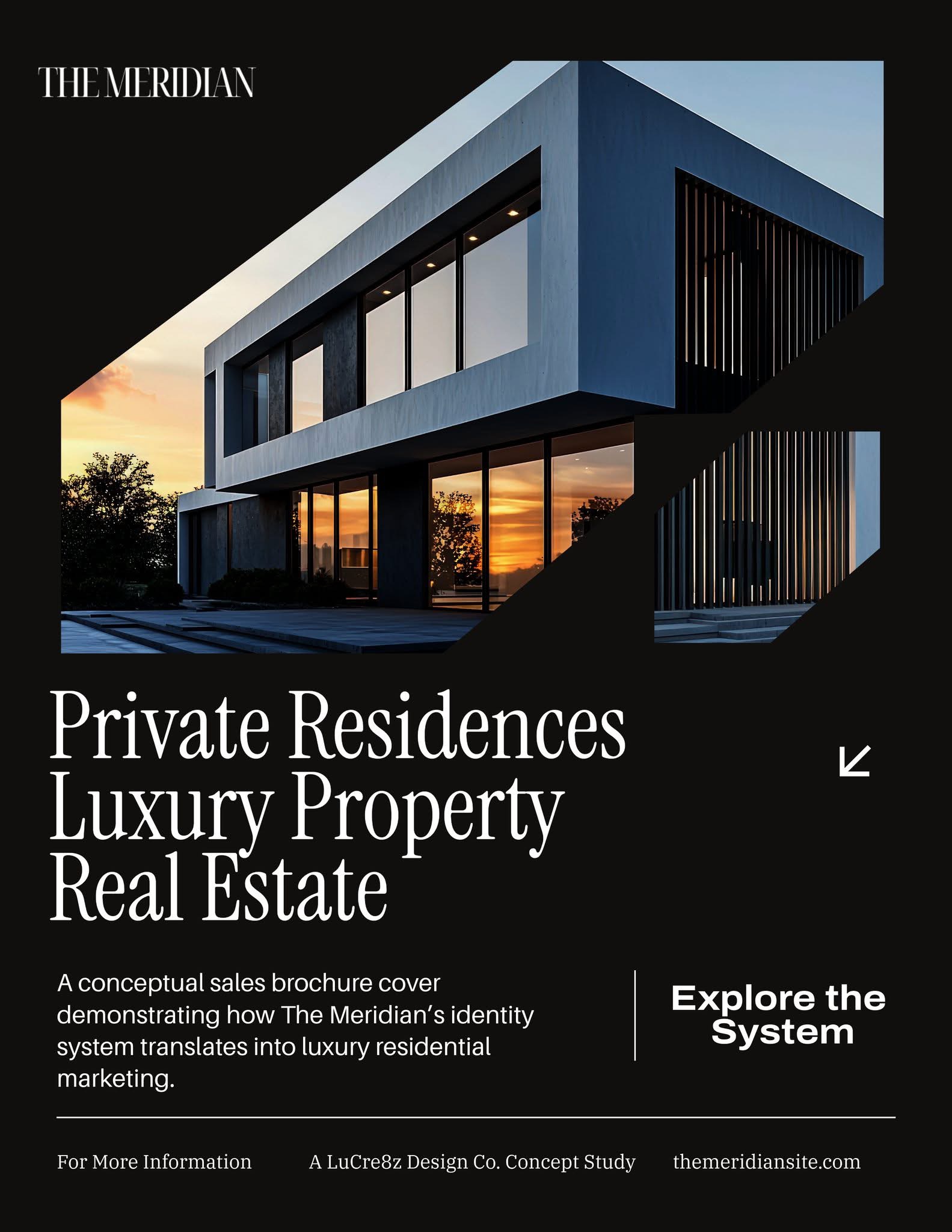 The Meridian luxury-property brochure