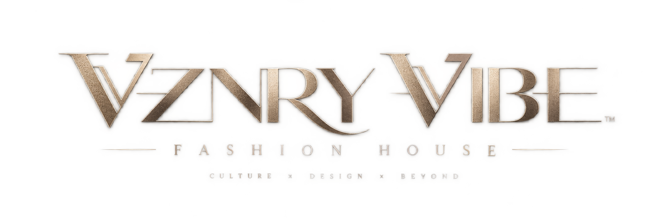 VZNRY VIBE institutional Fashion House wordmark